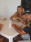 Woman dating man in Bonaire